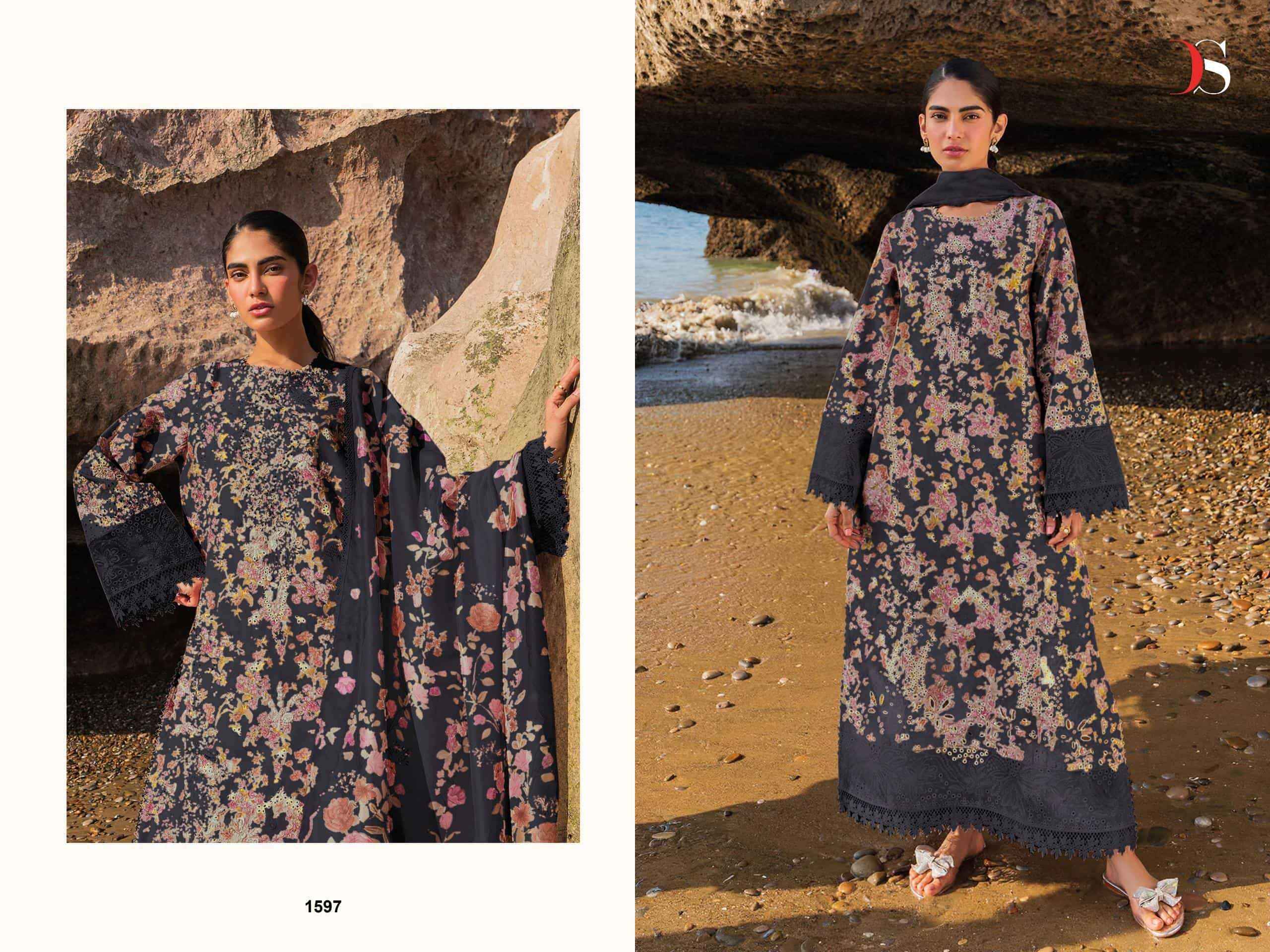 Deepsy Jade Premium Vol 3 Latest Pakistani Cotton Suit Surat Wholesaler ( 8 Pcs Catalogue )