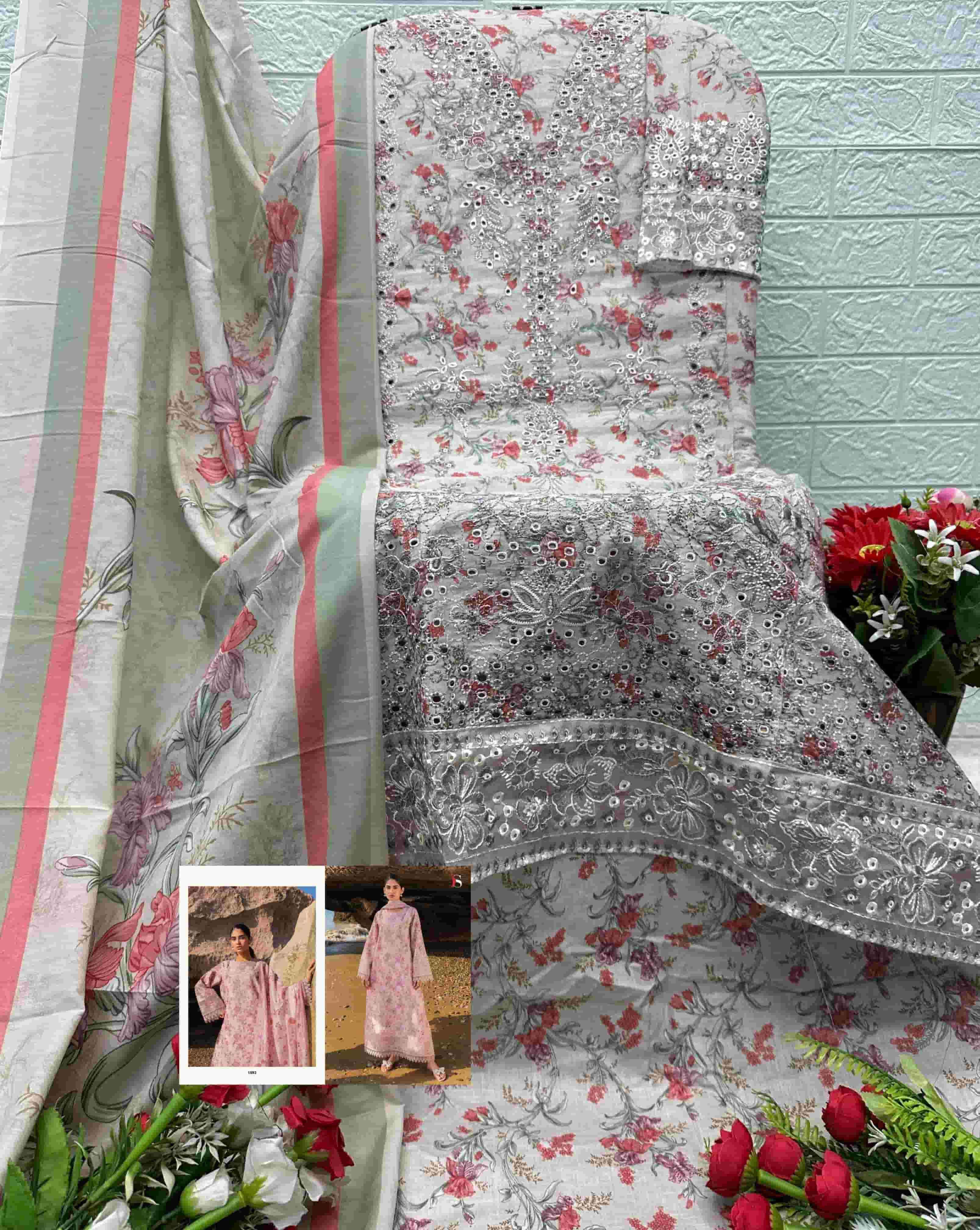 Deepsy Jade Premium Vol 3 Latest Pakistani Cotton Suit Surat Wholesaler ( 8 Pcs Catalogue )