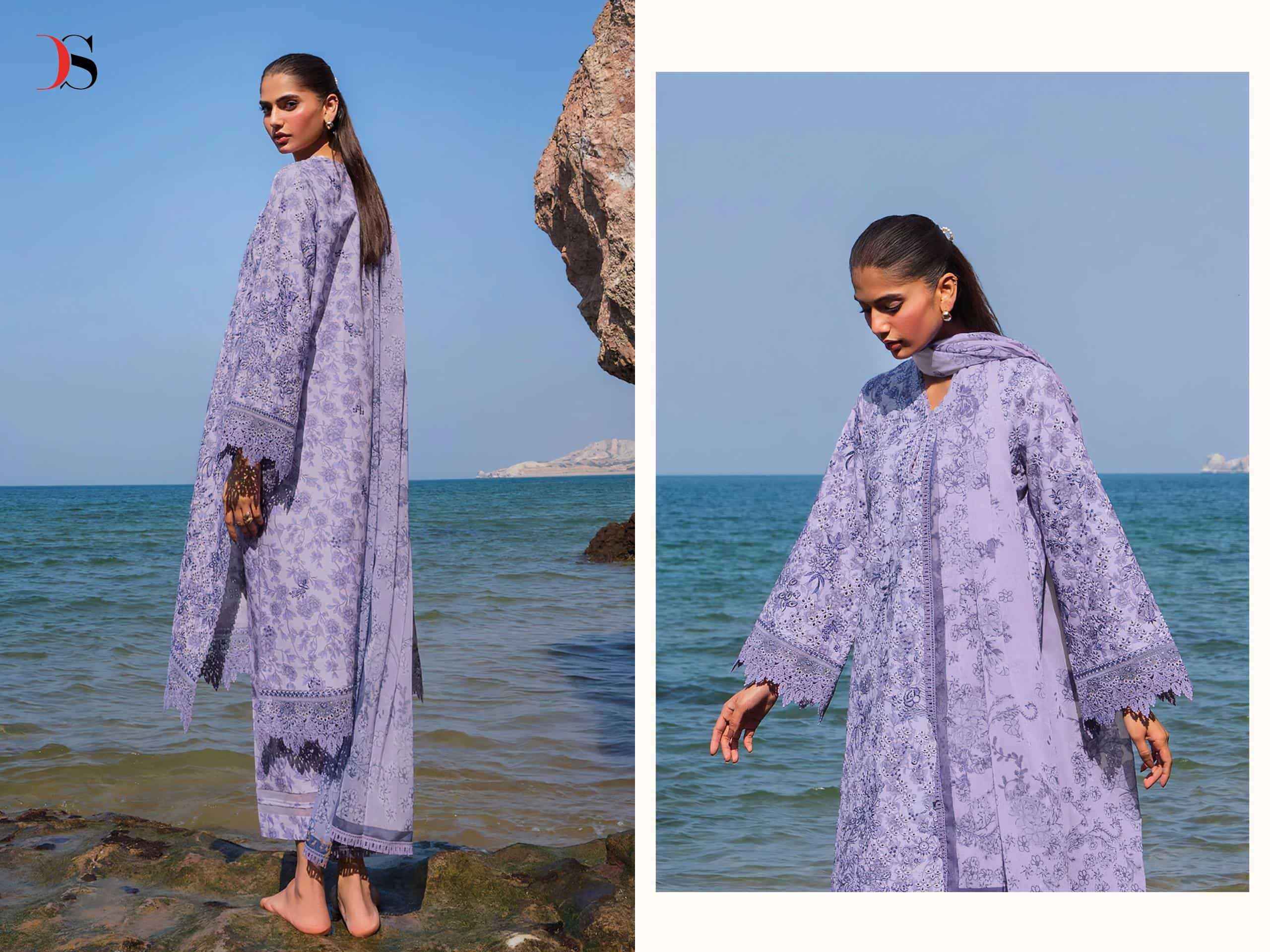 Deepsy Jade Premium Vol 3 Latest Pakistani Cotton Suit Surat Wholesaler ( 8 Pcs Catalogue )