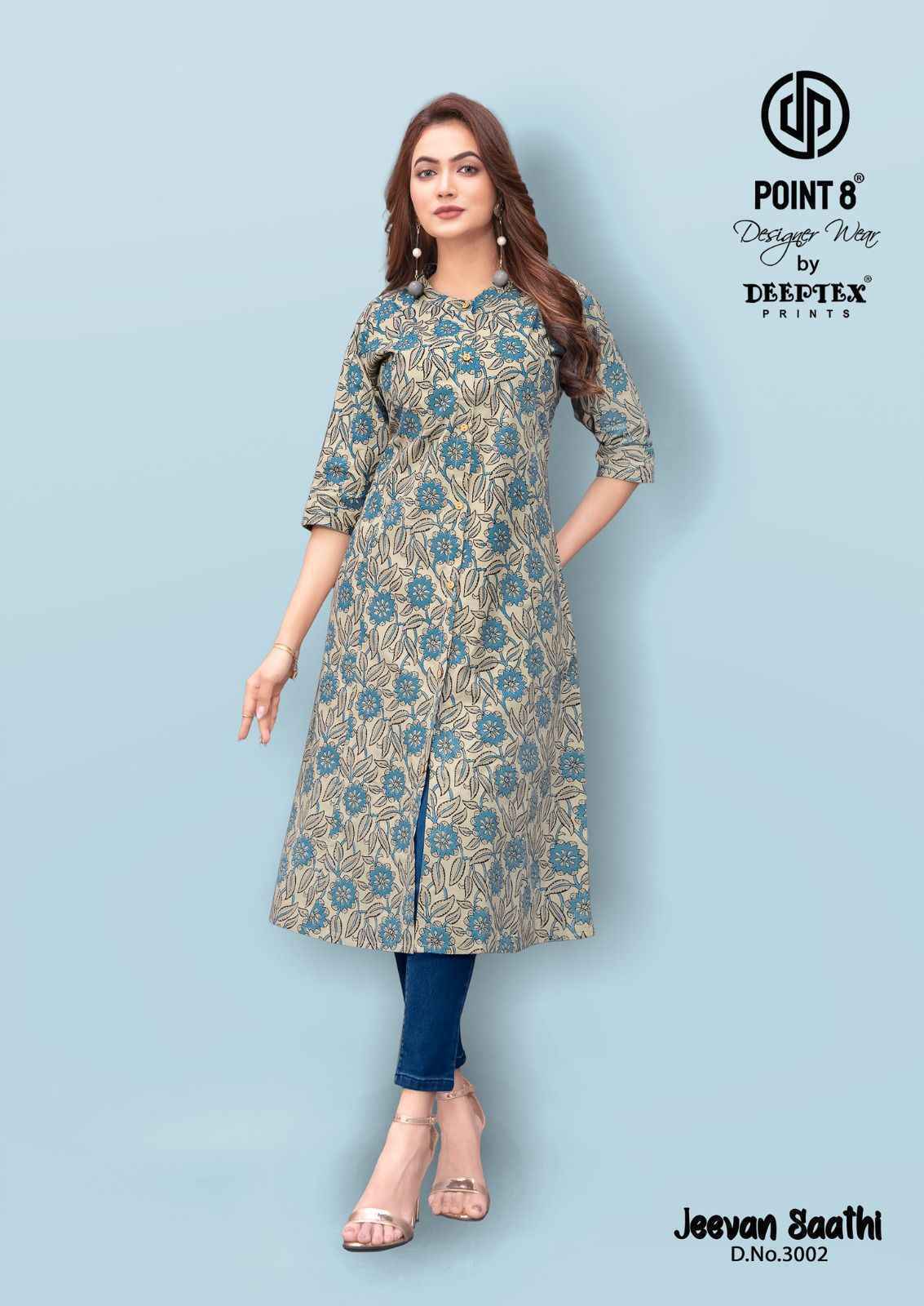 Deeptex Jeevan Saathi Vol 3 Cotton Kurti Wholesale Rate ( 10 Pcs Catalog )