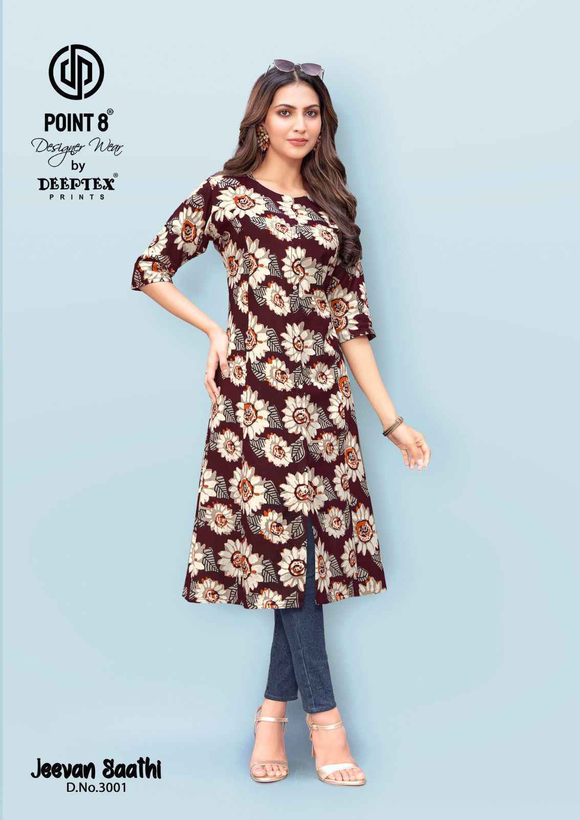 Deeptex Jeevan Saathi Vol 3 Cotton Kurti Wholesale Rate ( 10 Pcs Catalog )