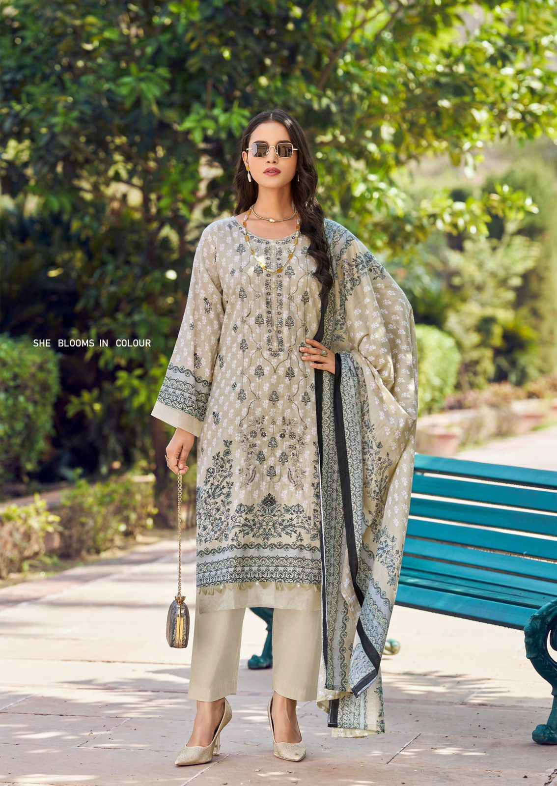 Ishaal Embroidered Vol 19 Lawn Cotton Salwar Kameez Wholesale Rate ( 10 Pcs Catalog )