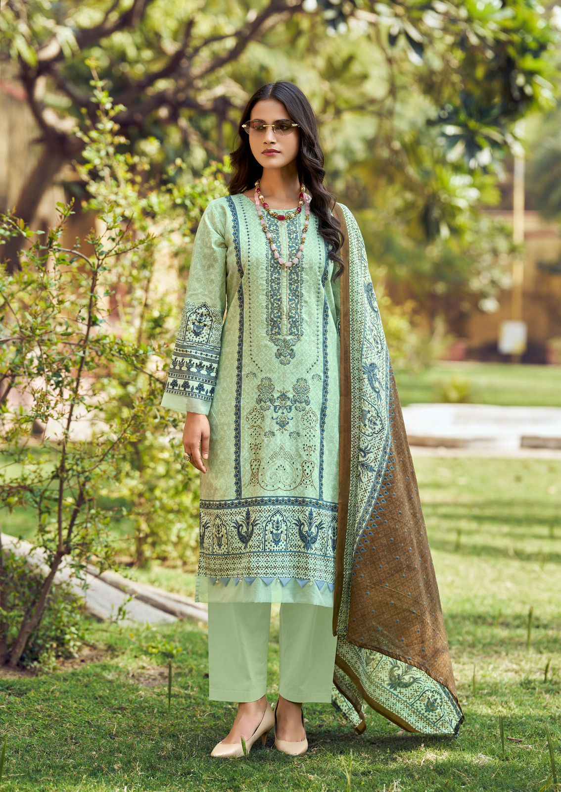 Ishaal Embroidered Vol 19 Lawn Cotton Salwar Kameez Wholesale Rate ( 10 Pcs Catalog )