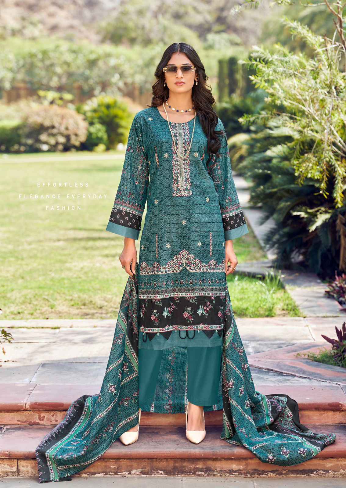 Ishaal Embroidered Vol 19 Lawn Cotton Salwar Kameez Wholesale Rate ( 10 Pcs Catalog )