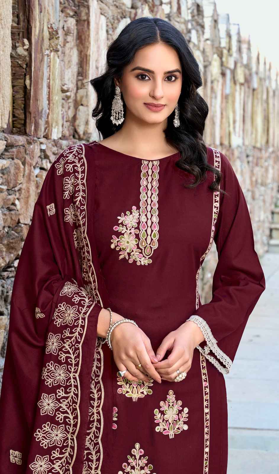 Jt Angel Vol 14 Rayon Salwar Kameez Wholesale Rate ( 5 Pcs Catalog )