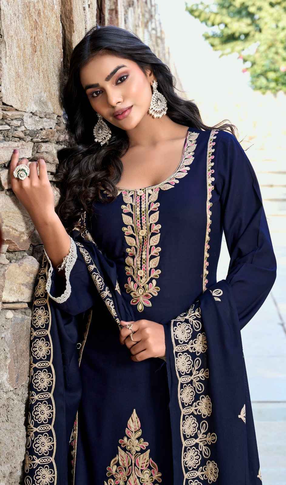 Jt Angel Vol 14 Rayon Salwar Kameez Wholesale Rate ( 5 Pcs Catalog )