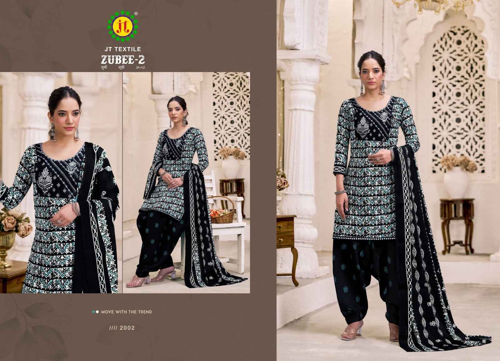 Jt Zubee Vol 2 Rayon Salwar Kameez Wholesale Rate ( 10 Pcs Catalog )