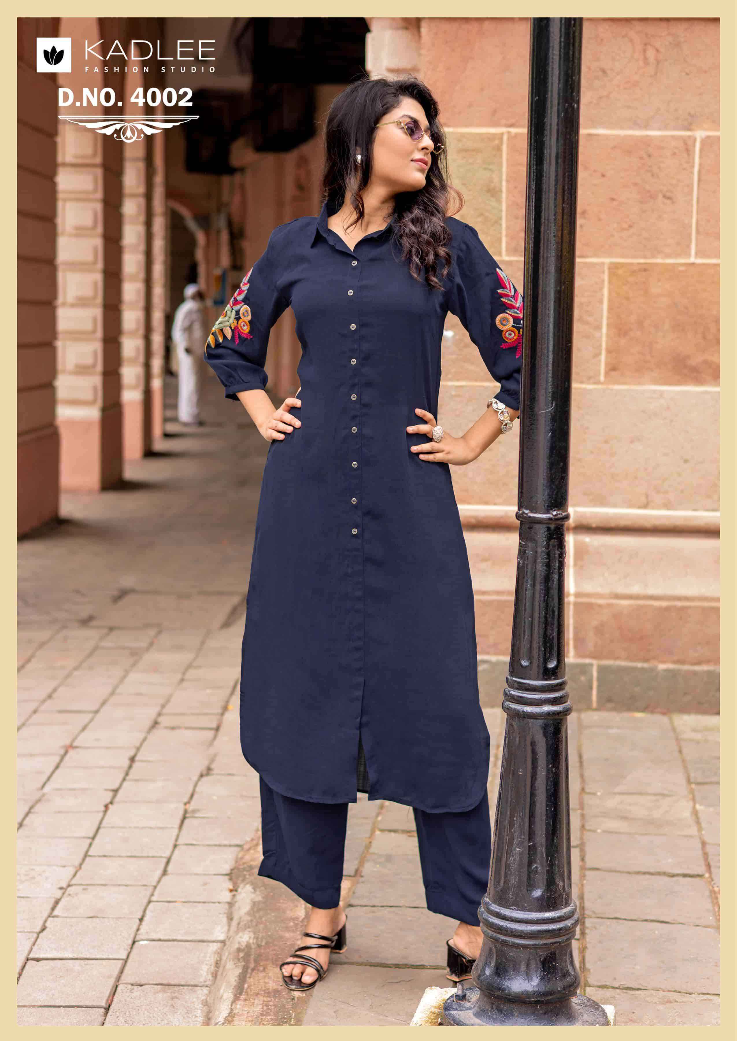 Kadlee Blue Bell Fancy Casual Wear Kurti Bottom Pair Wholesale Rate ( 6 Pcs Catalog )