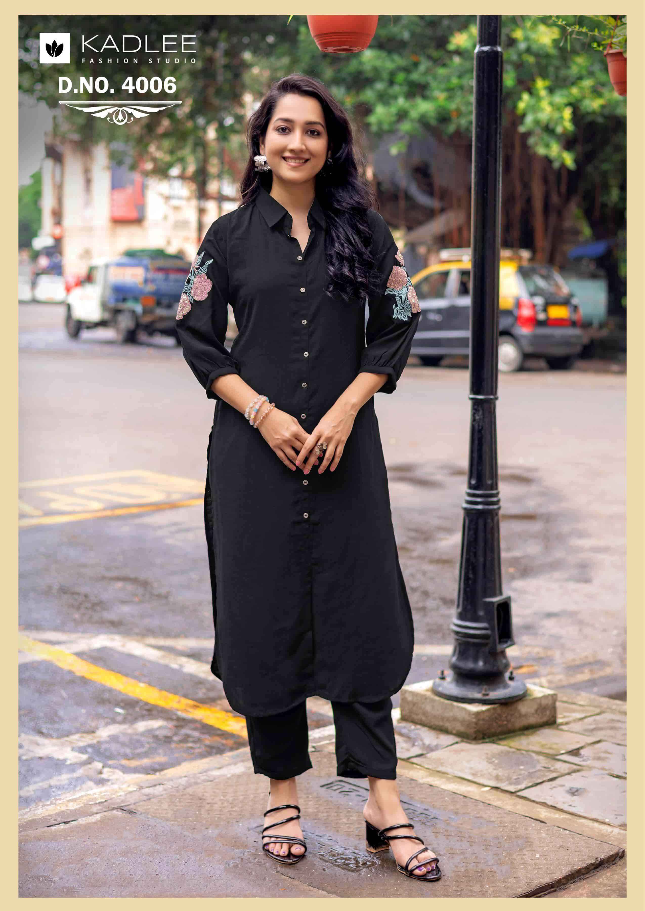 Kadlee Blue Bell Fancy Casual Wear Kurti Bottom Pair Wholesale Rate ( 6 Pcs Catalog )