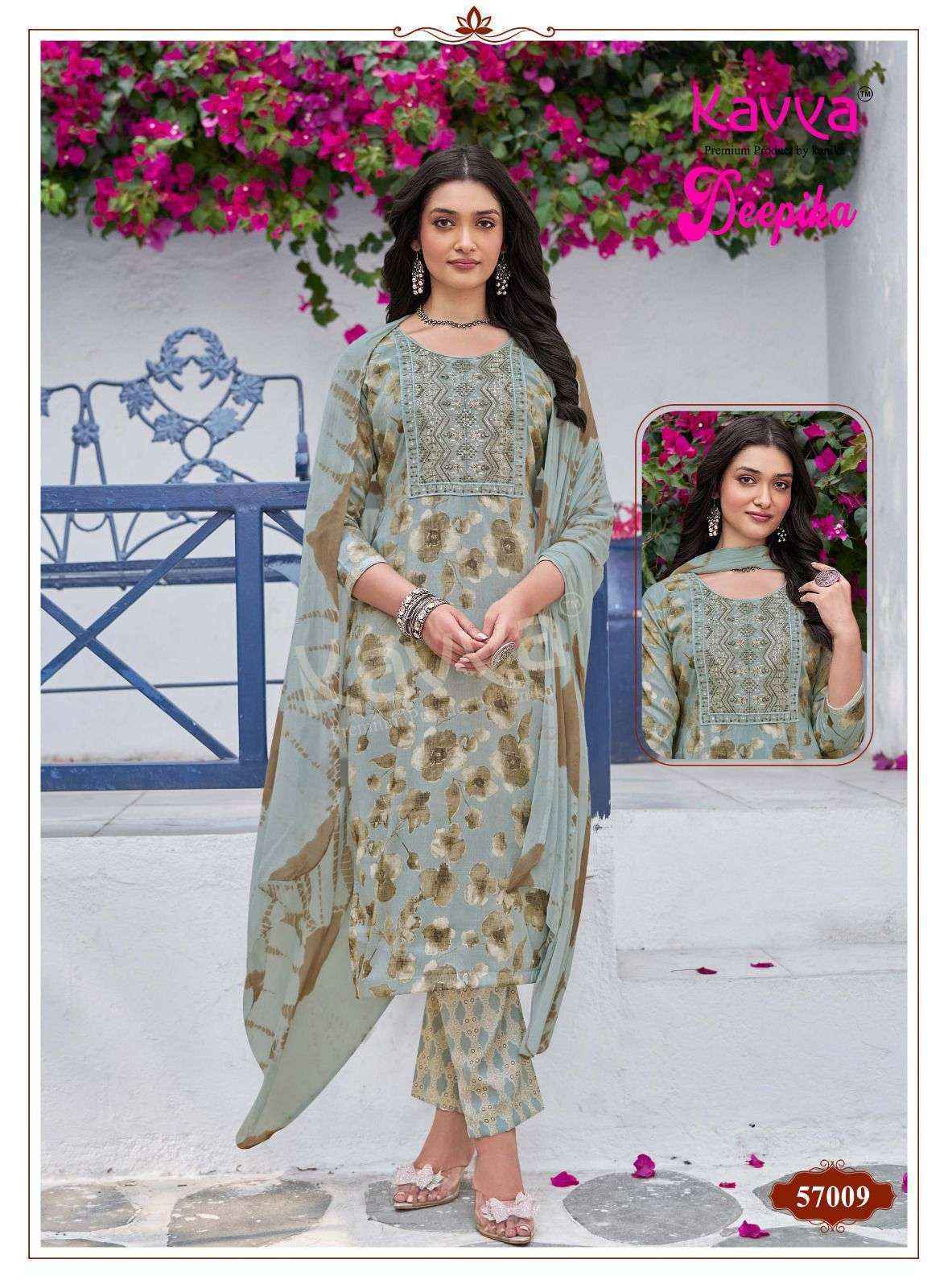 Kavya Deepika Vol 57 Capsule Ready Made Suits Wholesale Price ( 10 Pcs Catalog )