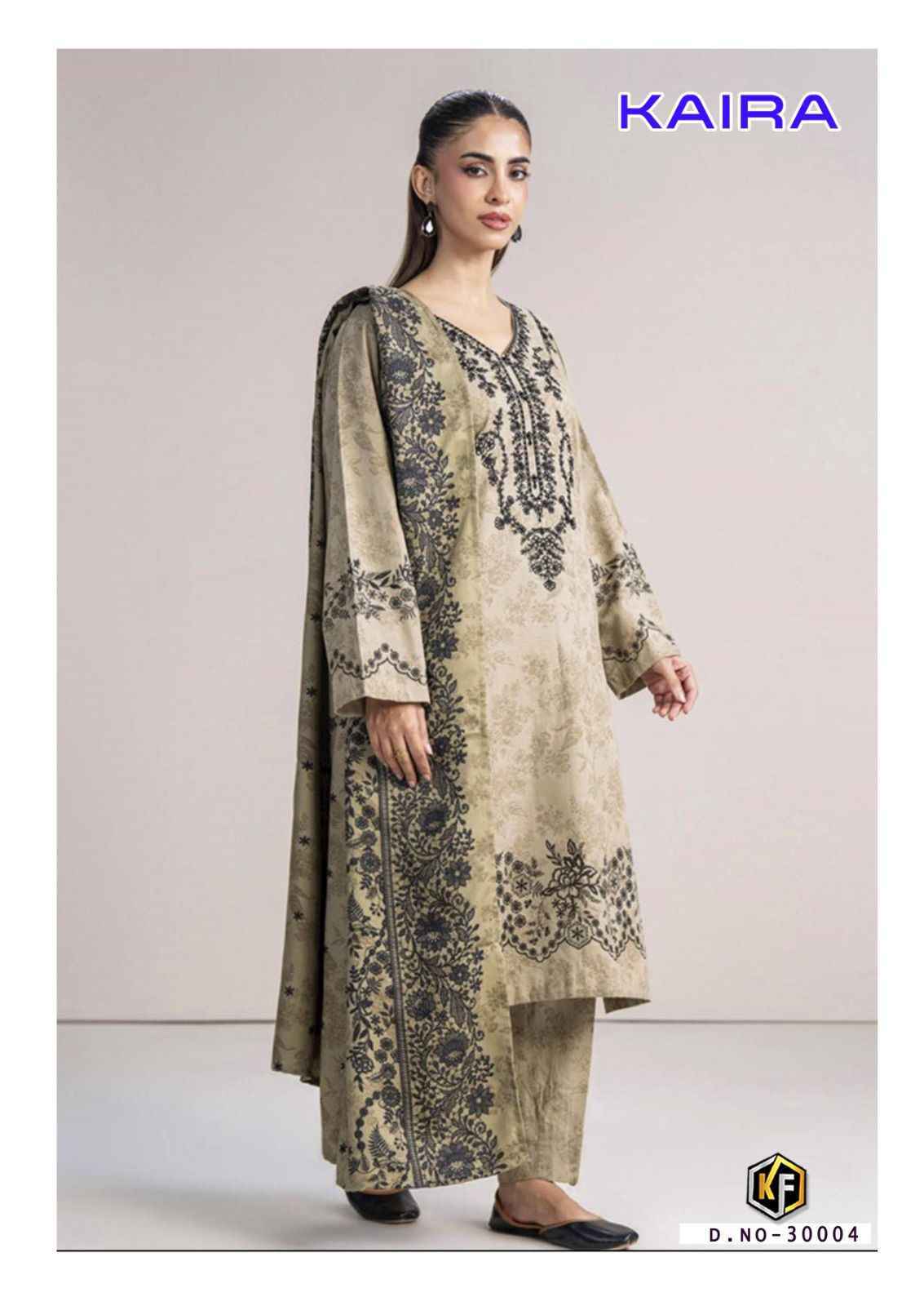 Keval Fab Kaira Vol 30 Lawn Cotton Salwar Kameez Wholesale Rate ( 6 Pcs Catalog )