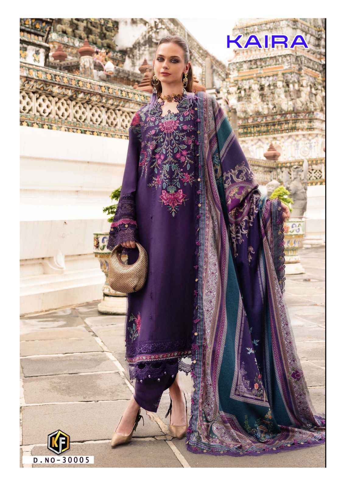 Keval Fab Kaira Vol 30 Lawn Cotton Salwar Kameez Wholesale Rate ( 6 Pcs Catalog )