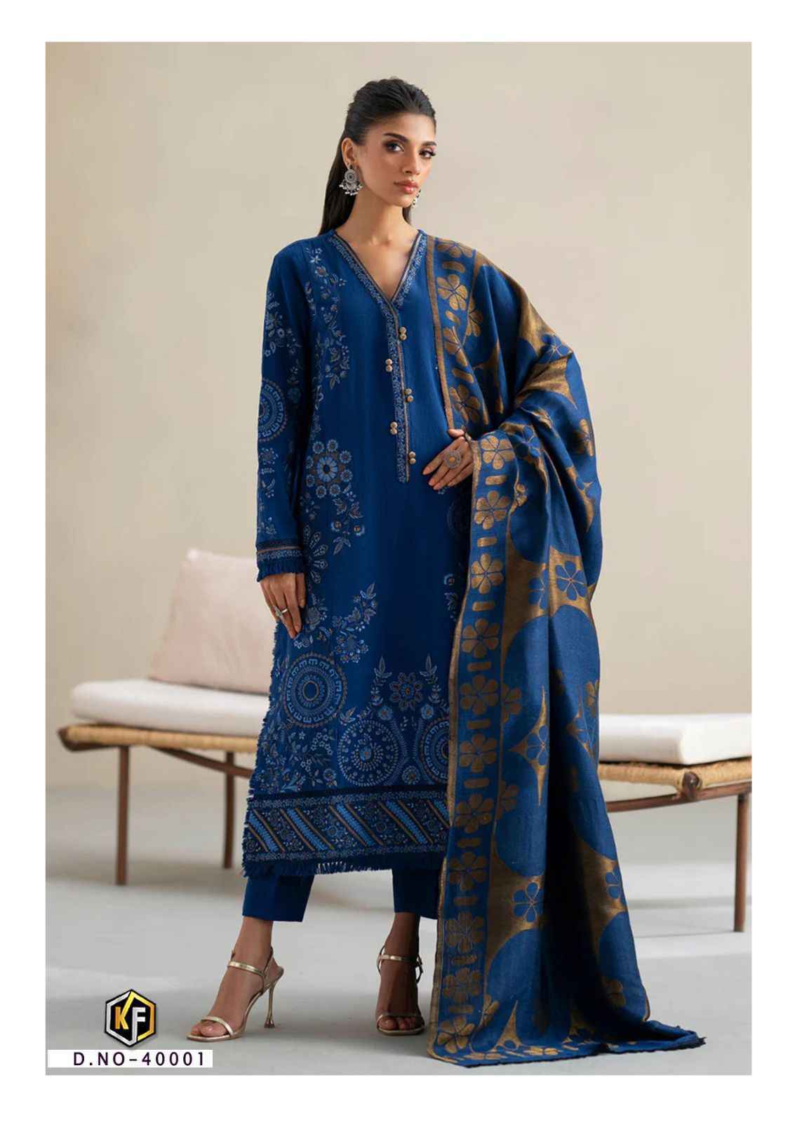 Keval Fab Maria B Vol 40 Cotton Salwar Kameez Wholesale Rate ( 6 Pcs Catalog )