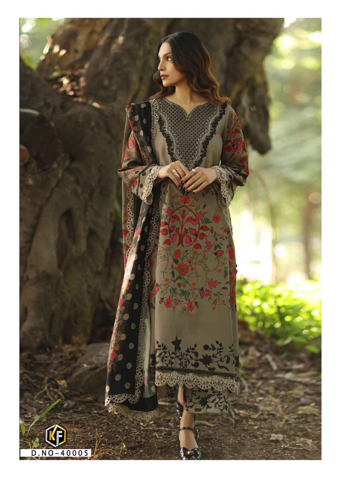 Keval Fab Maria B Vol 40 Cotton Salwar Kameez Wholesale Rate ( 6 Pcs Catalog )