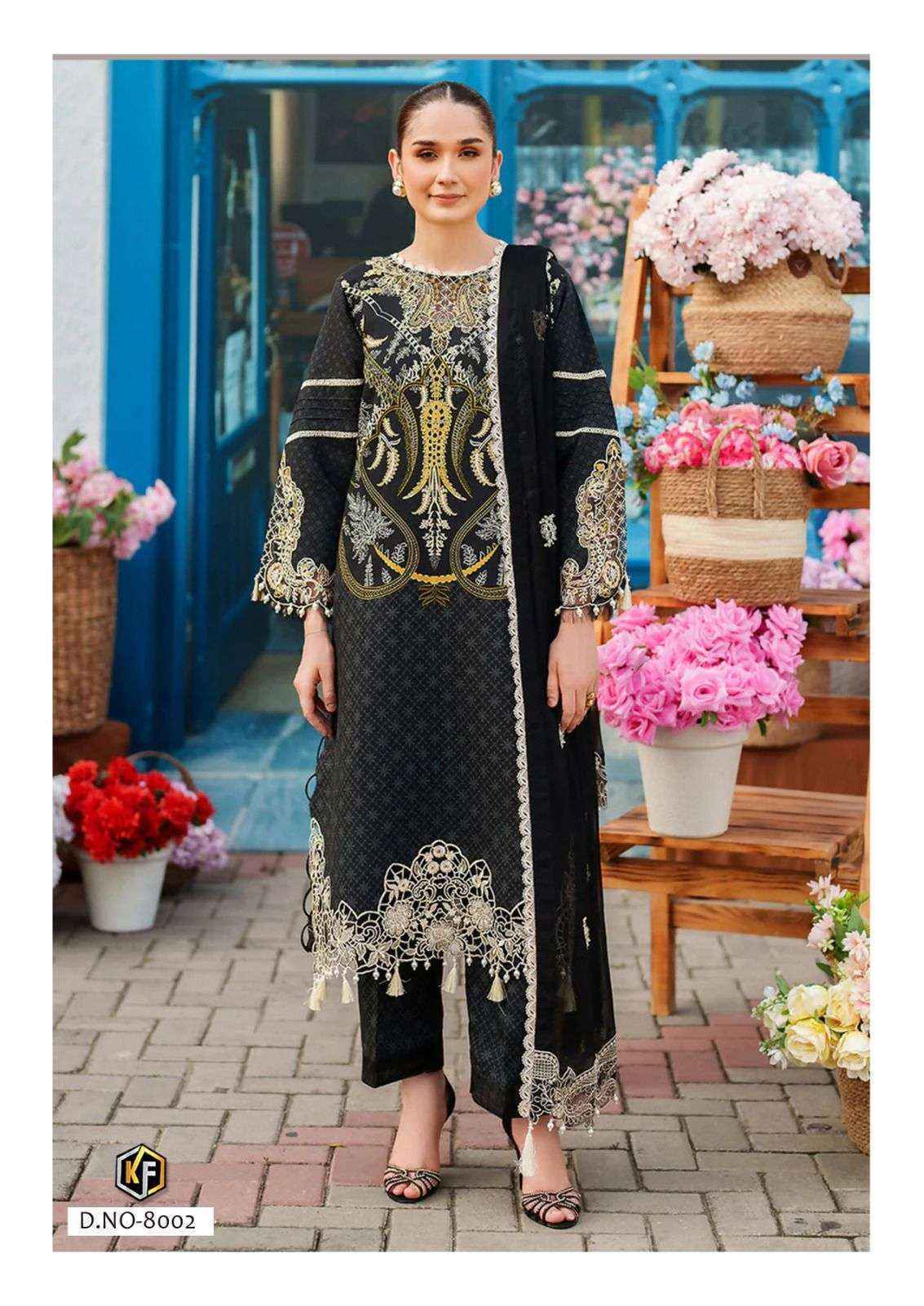 Keval Fab Qurbat Nx Vol 8 Cotton Dress Material Wholesale Market Surat ( 6 pc Cataloge )