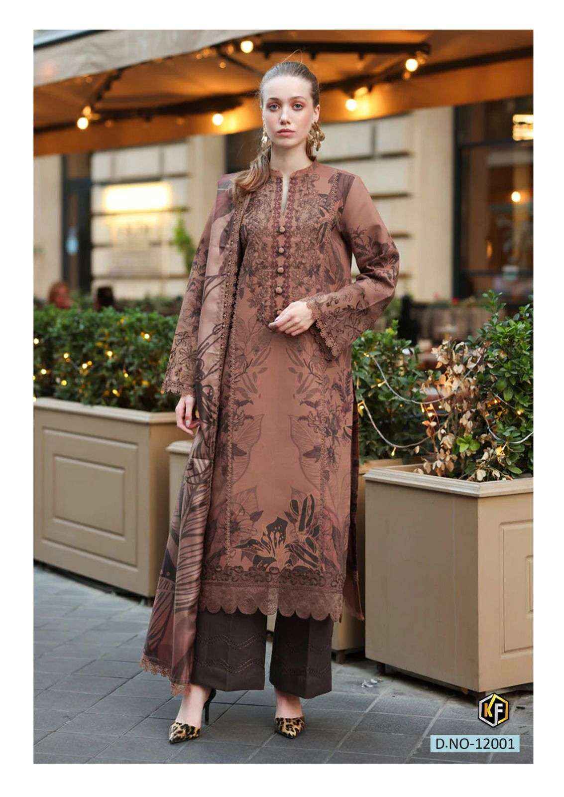 Keval Fab Rangrez Vol 12 Cotton Salwar Kameez Wholesale Rate ( 6 Pcs Catalog )