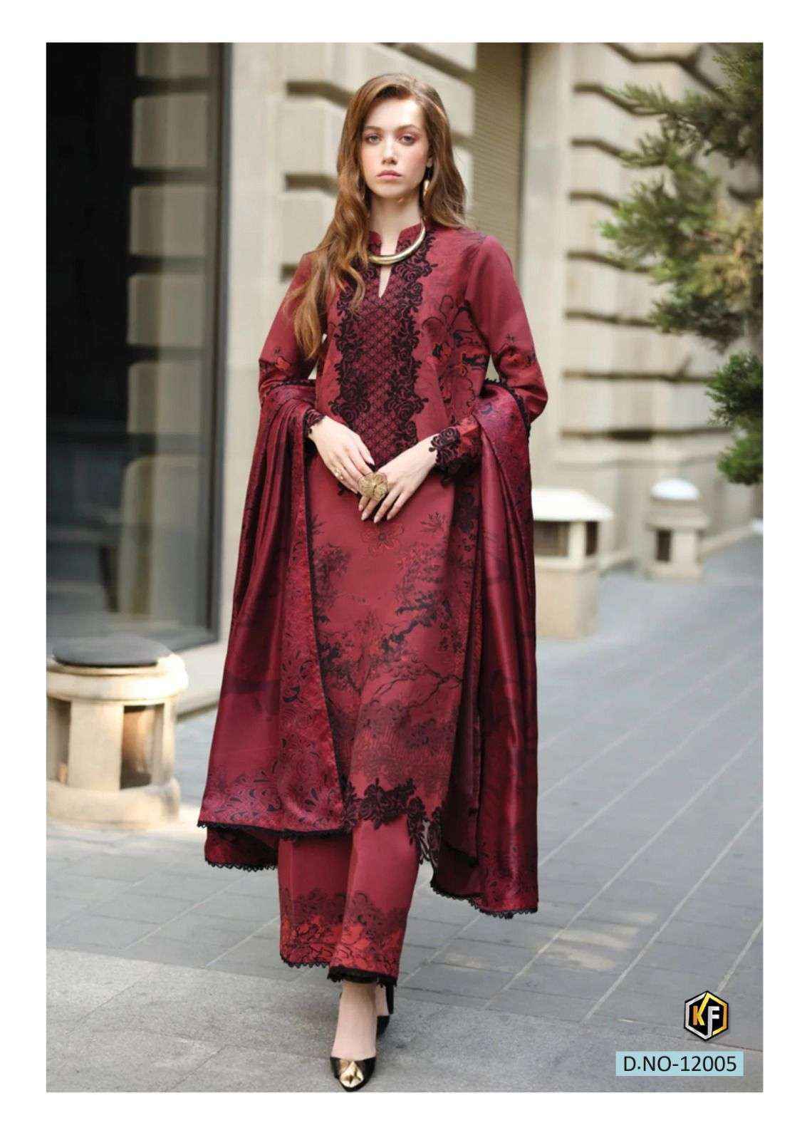 Keval Fab Rangrez Vol 12 Cotton Salwar Kameez Wholesale Rate ( 6 Pcs Catalog )