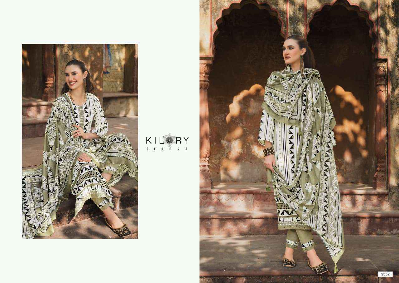 Kilory Art Of Summer Pure Lawn Cotton Salwar Suit Wholesale Rate ( 6 Pcs Catalog )