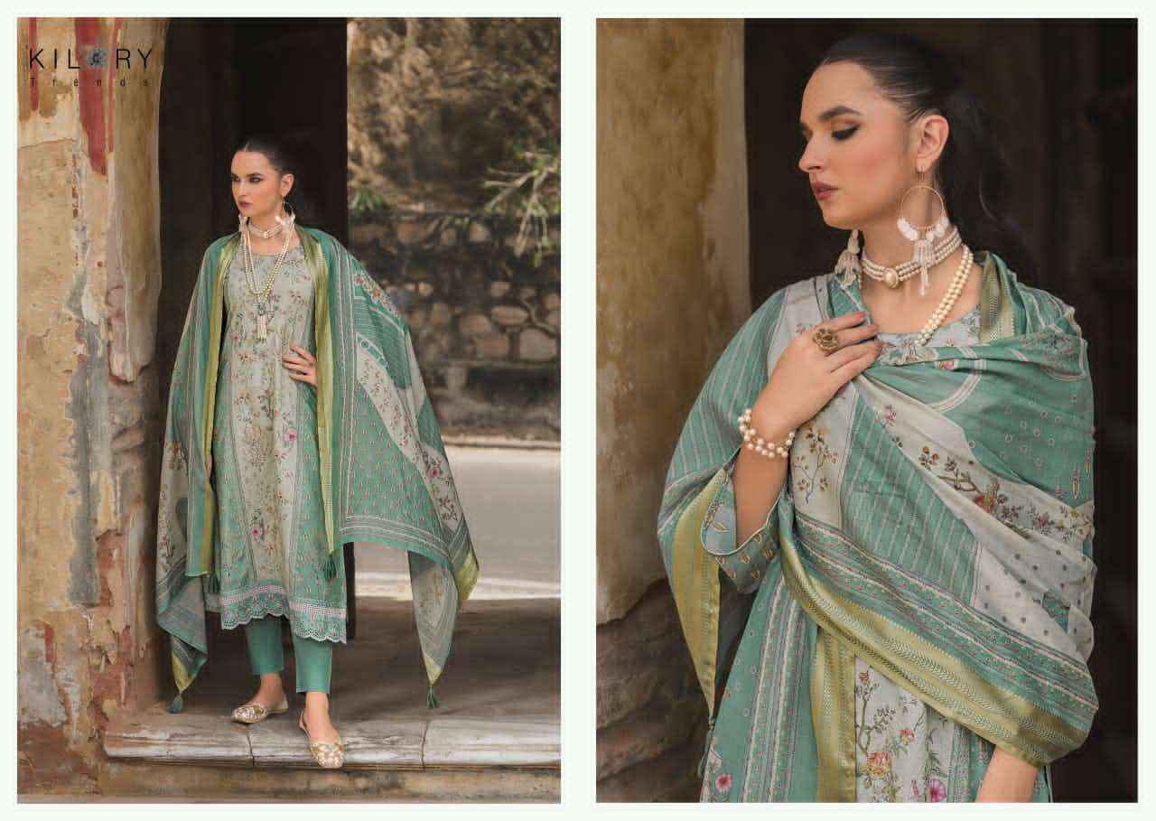 Kilory Mehfilen Pure Lawn Cotton Dress Material Wholesale Price ( 6 Pcs Catalogue )