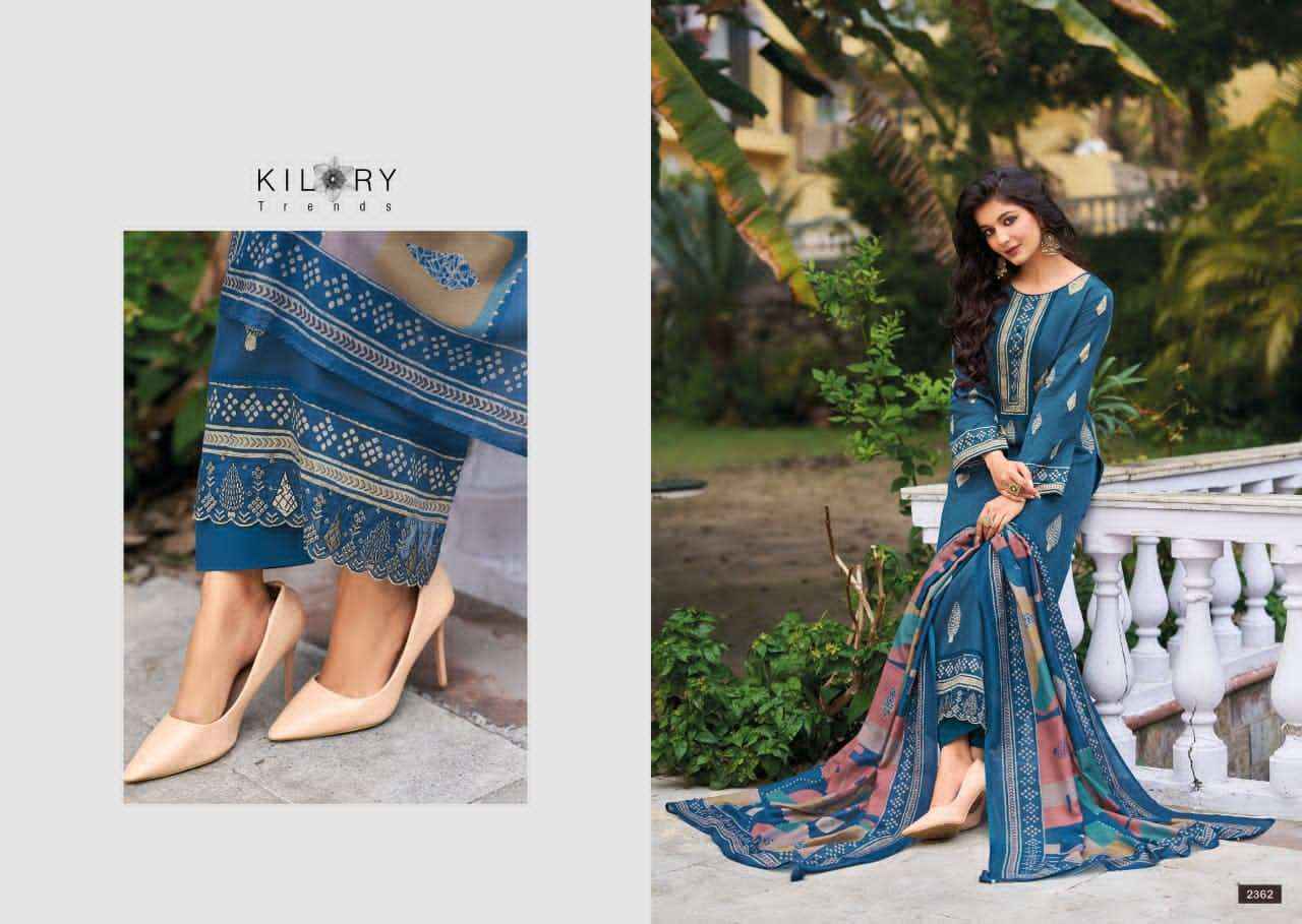 Kilory Trends Safira Cotton Ladies Dress Material Surat Wholesale Price ( 6 Pcs Catalogue )
