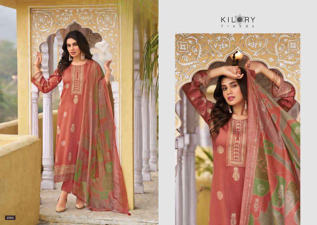 Kilory Trends Safira Cotton Ladies Dress Material Surat Wholesale Price ( 6 Pcs Catalogue )