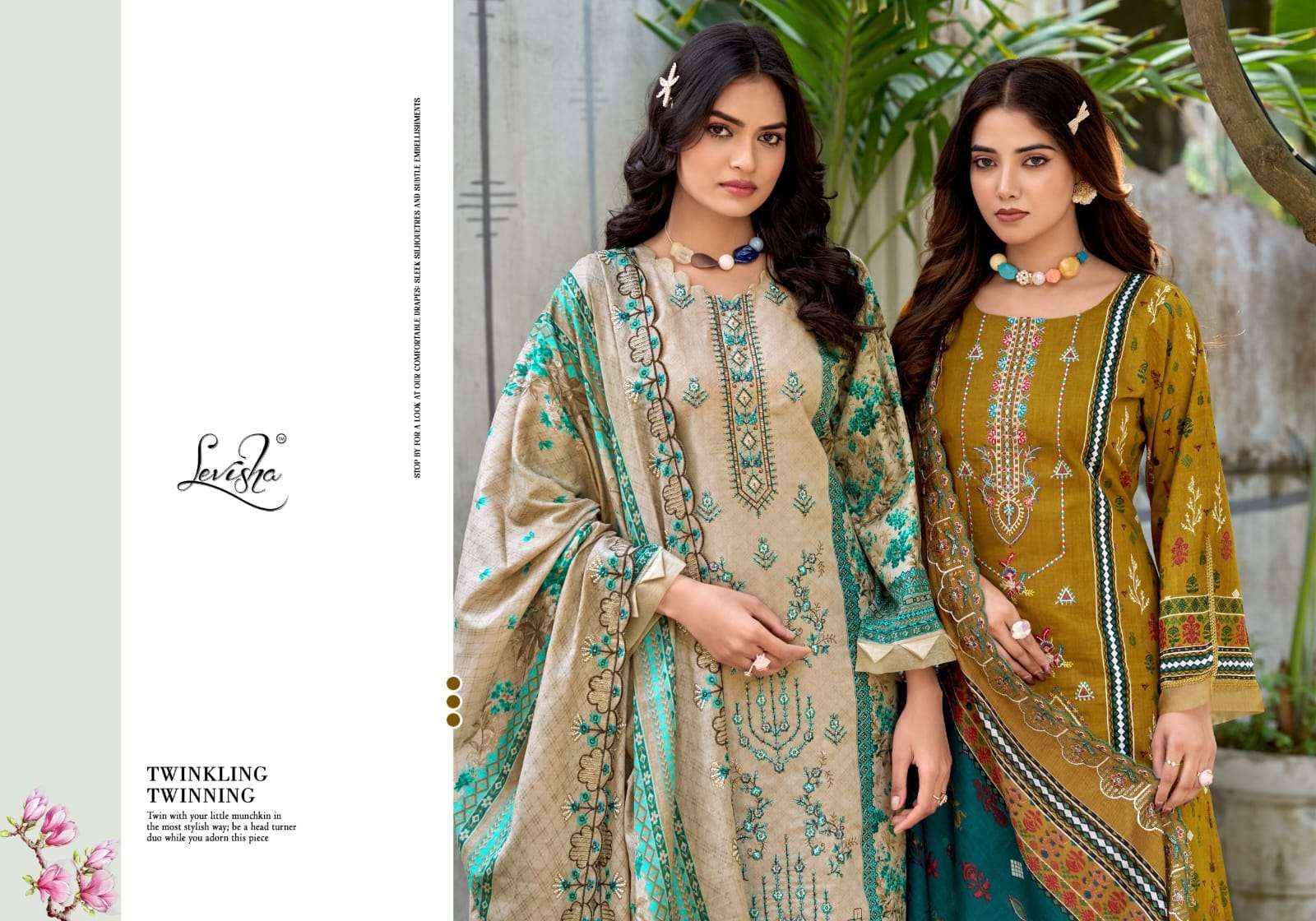 Levisha Bin Saeed Nx Vol 4 Exclusive Designs Cotton Dress Wholesale Rate ( 6 Pcs Catalog )