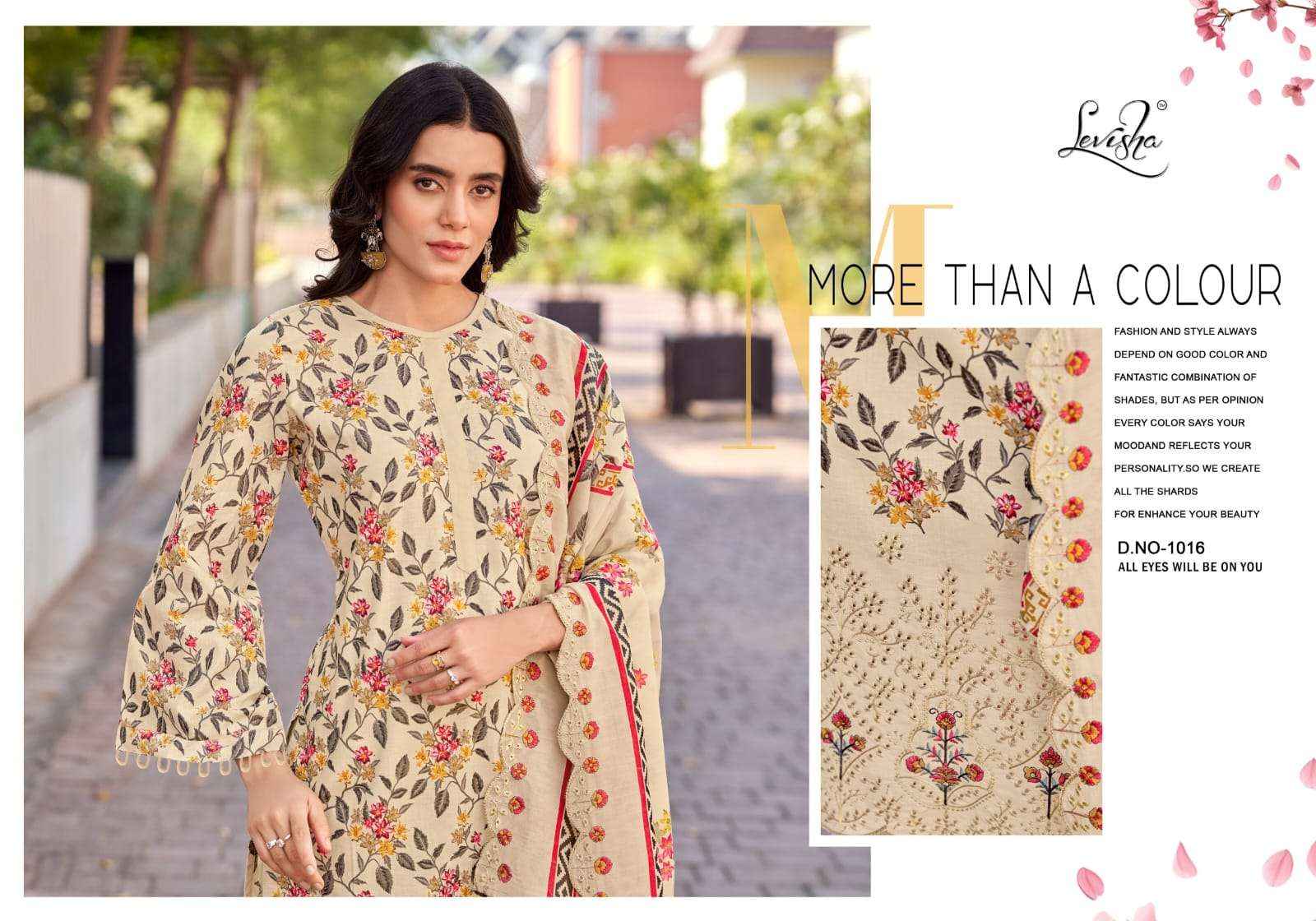 Levisha Nawazish Exclusive Designer Cotton Dress Material ( 6 Pcs Catalogue )