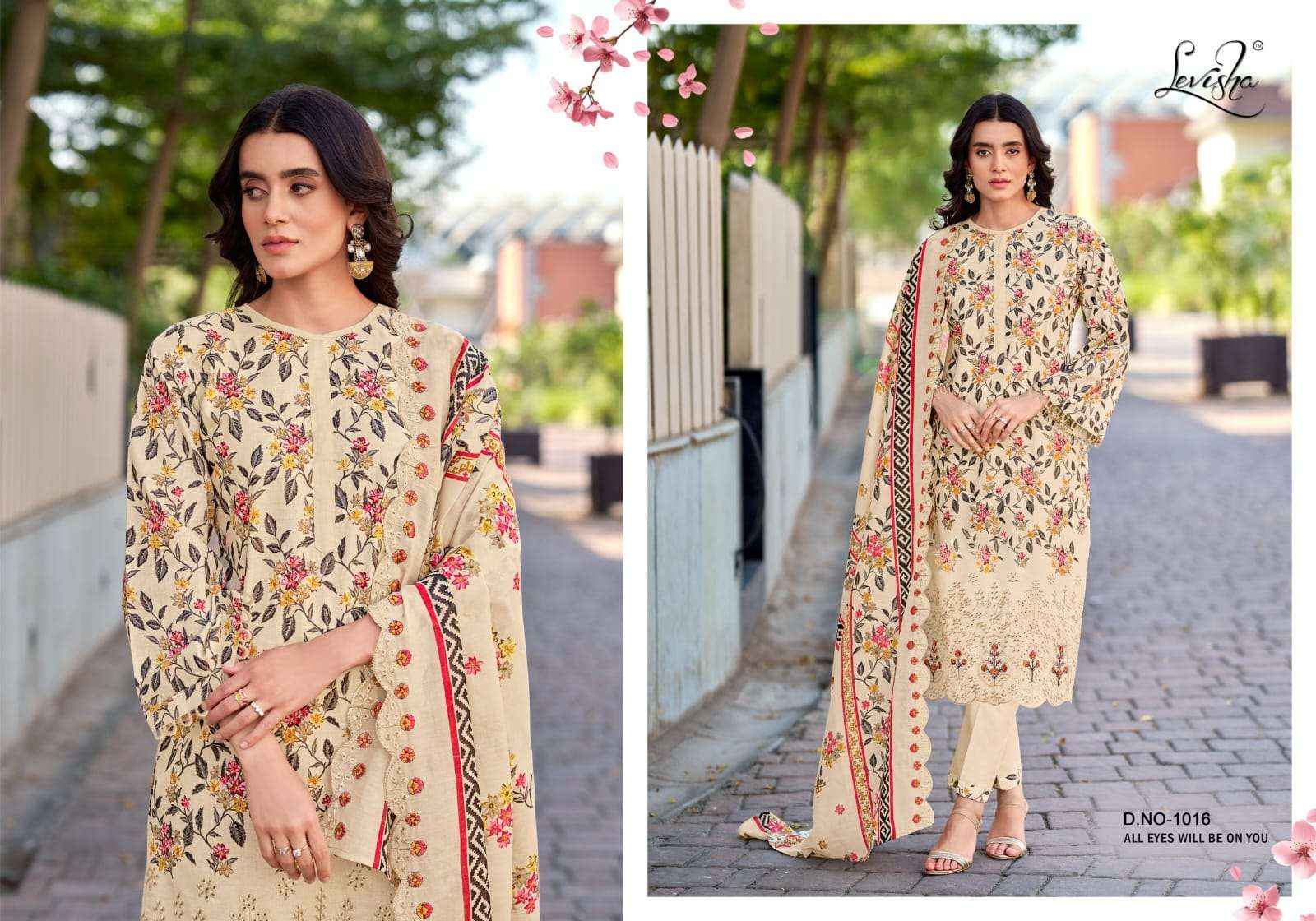 Levisha Nawazish Exclusive Designer Cotton Dress Material ( 6 Pcs Catalogue )