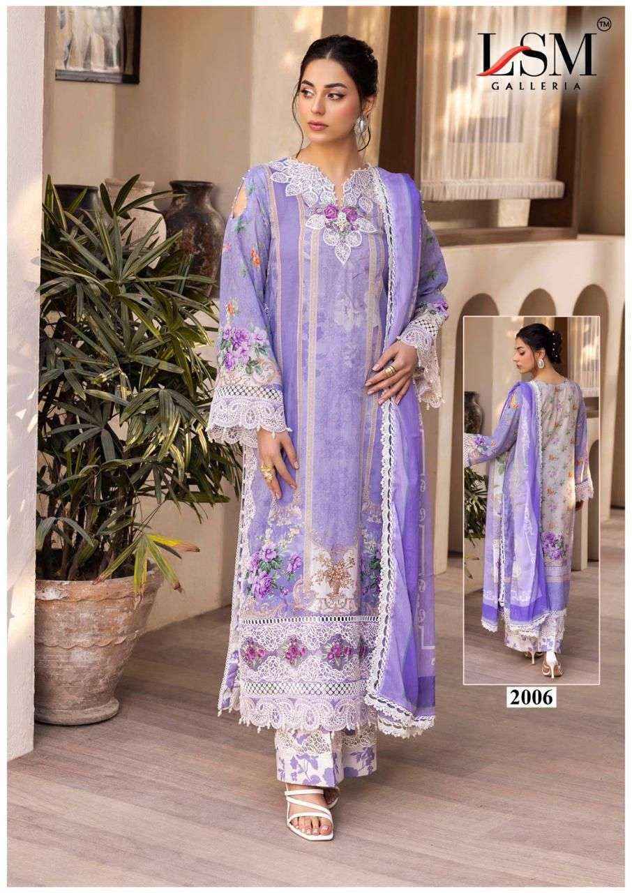 LSM Galleria Parian Dream Vol 20 Lawn Dress Material Wholesale Price ( 6 pcs Catalogue )