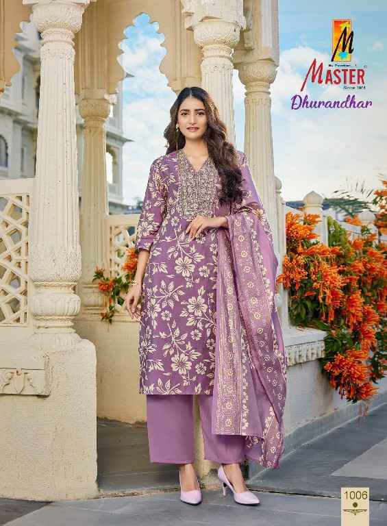 Master Dhurandar Roman Silk Kurti Combo Wholesale Rate ( 8 Pcs Catalog )