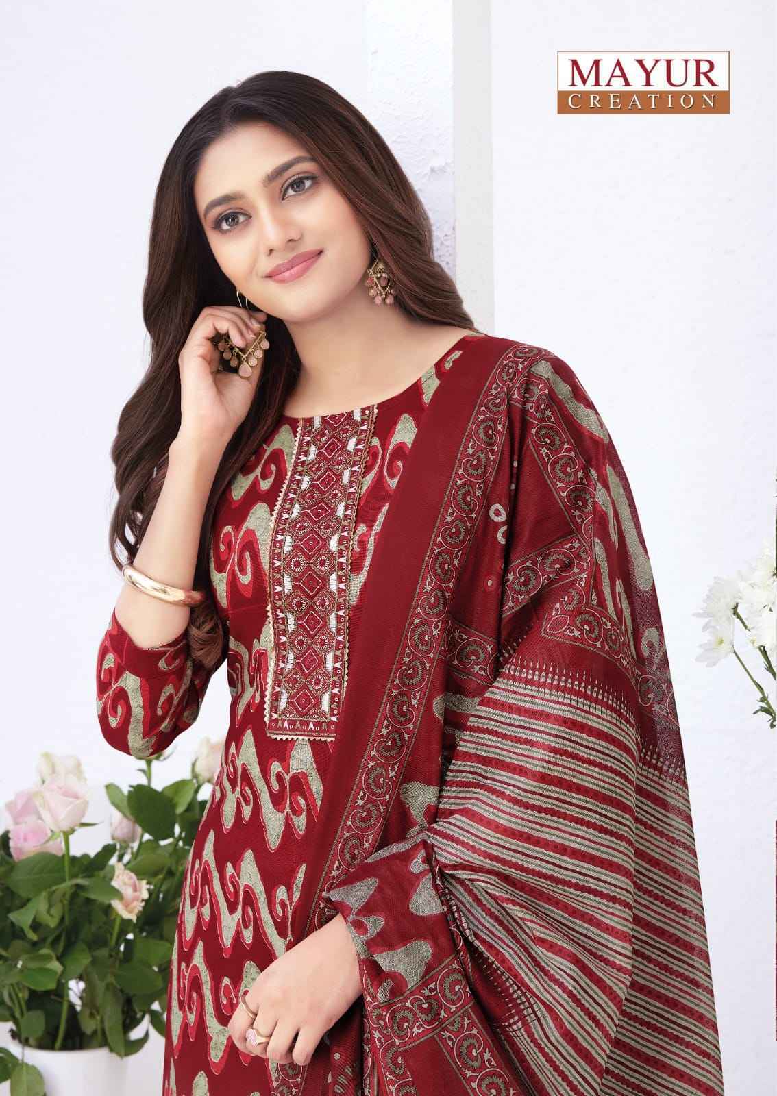 Mayur Creation Elegance Vol 9 Readymade Cotton Dress Wholesale Rate ( 10 Pcs Catalog )