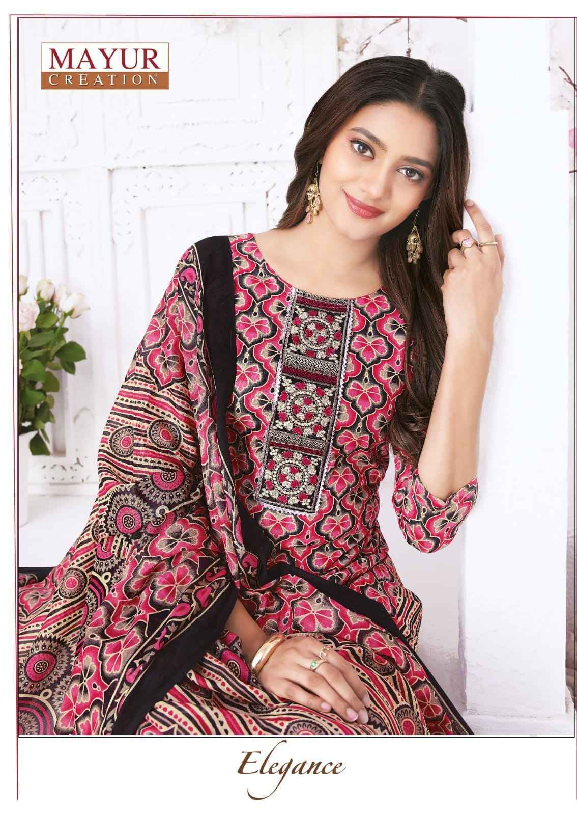 Mayur Creation Elegance Vol 9 Readymade Cotton Dress Wholesale Rate ( 10 Pcs Catalog )