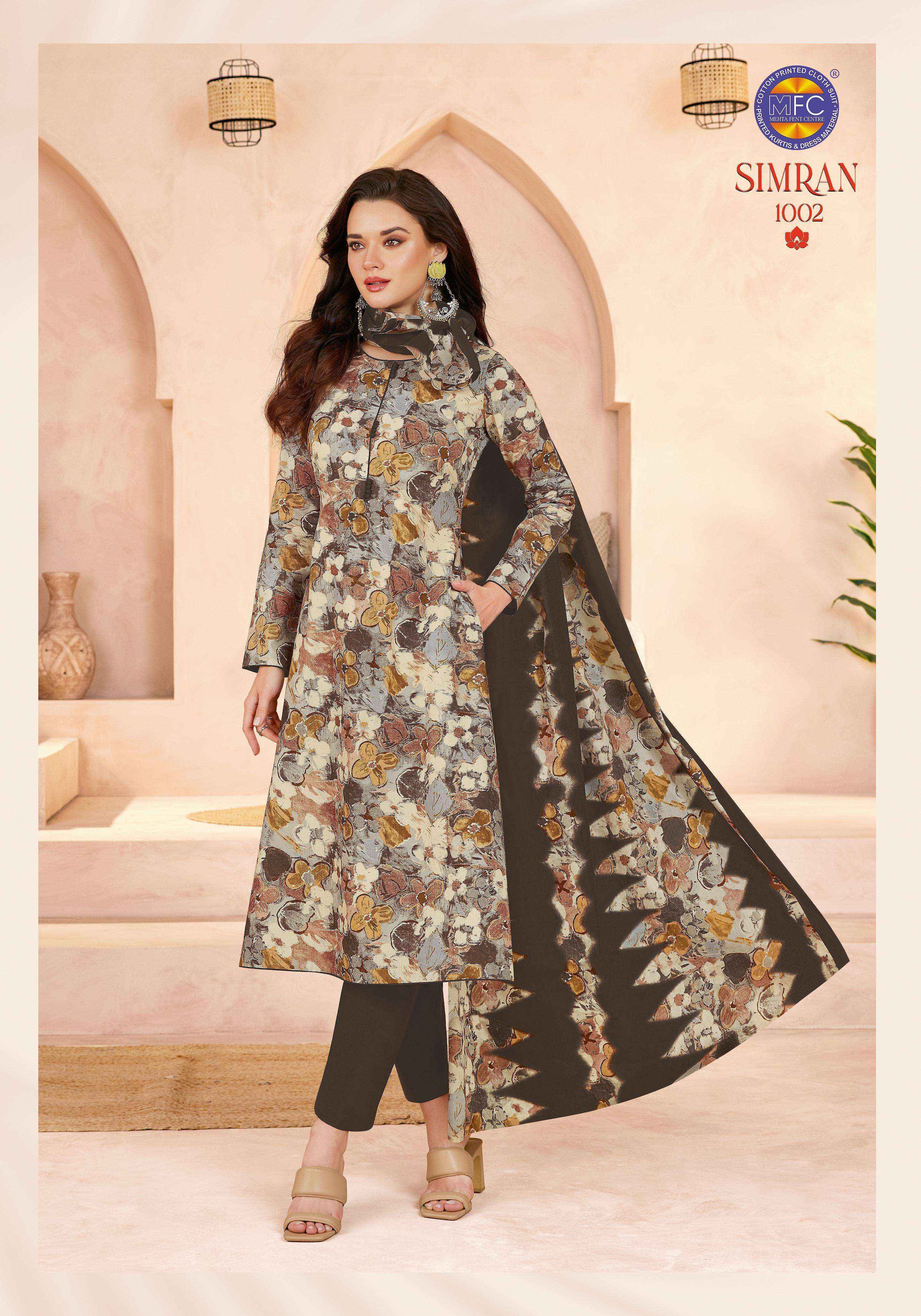 MFC Simran Vol 1 Cotton Salwar Kameez Wholesale Rate ( 12 Pcs Catalog )