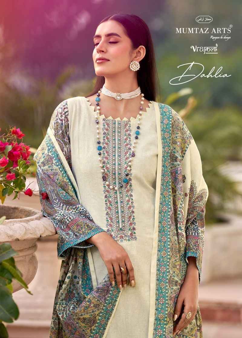 Mumtaz Arts Dahlia Viscose Jam Salwar Kameez Wholesale Rate ( 6 Pcs Catalog )
