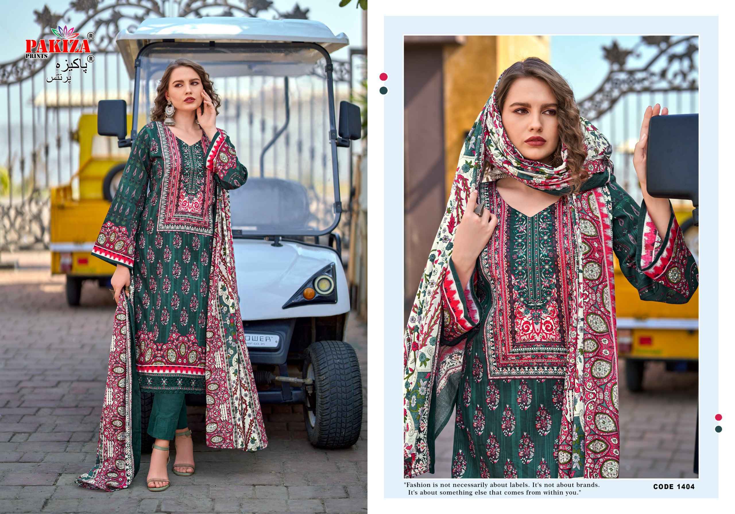 Pakiza Prints Farmaish Vol 14 Jam Satin Dress Material Wholesale Price ( 4 pcs Catalogue )