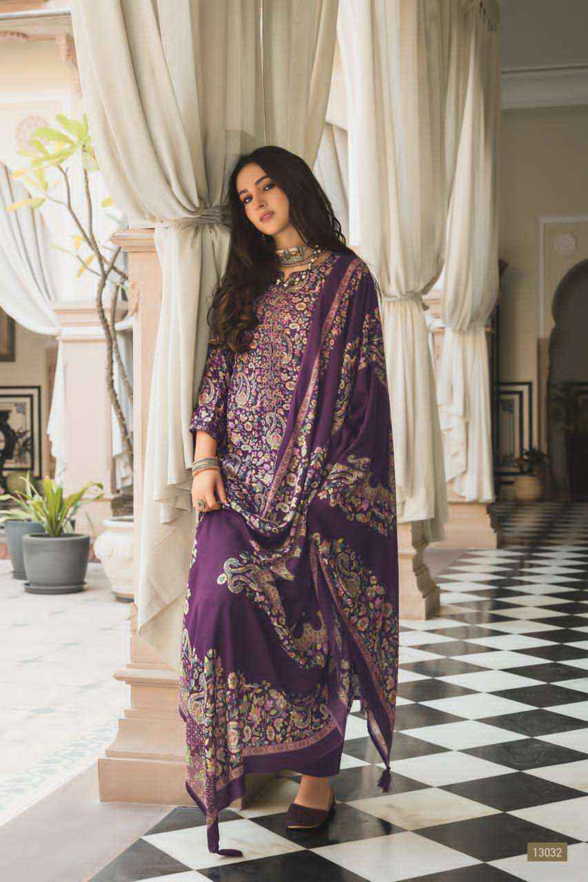 Prm Trendz Elnaz Pure Jam Silk Ladies Dress Salwar Kameez Wholesale Rate ( 6 Pcs Catalog )