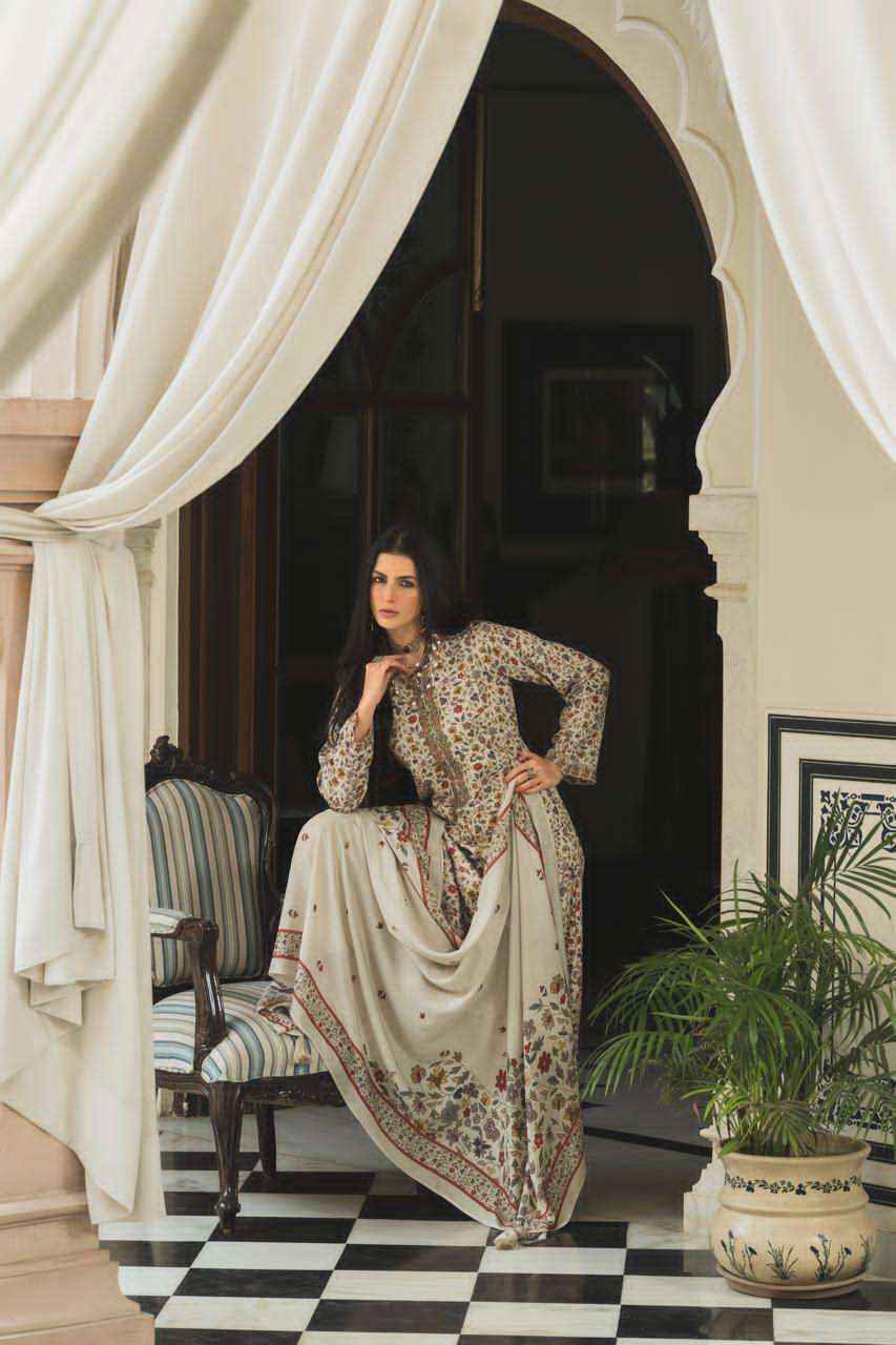 Prm Trendz Elnaz Pure Jam Silk Ladies Dress Salwar Kameez Wholesale Rate ( 6 Pcs Catalog )