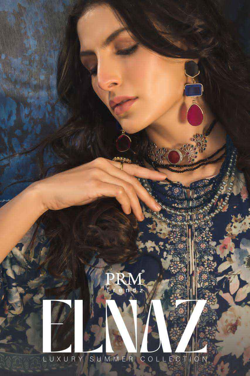 Prm Trendz Elnaz Pure Jam Silk Ladies Dress Salwar Kameez Wholesale Rate ( 6 Pcs Catalog )