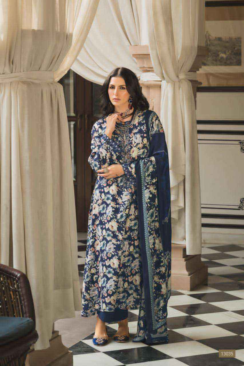 Prm Trendz Elnaz Pure Jam Silk Ladies Dress Salwar Kameez Wholesale Rate ( 6 Pcs Catalog )