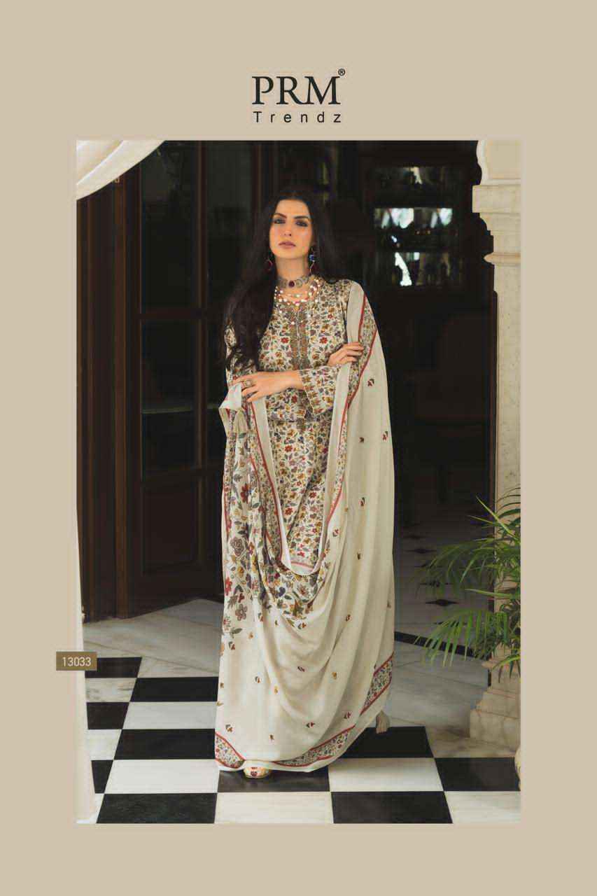 Prm Trendz Elnaz Pure Jam Silk Ladies Dress Salwar Kameez Wholesale Rate ( 6 Pcs Catalog )