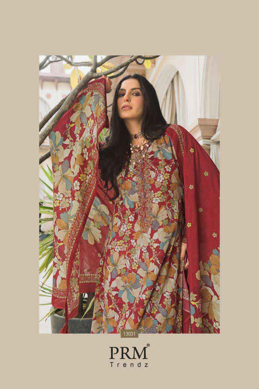 Prm Trendz Elnaz Pure Jam Silk Ladies Dress Salwar Kameez Wholesale Rate ( 6 Pcs Catalog )