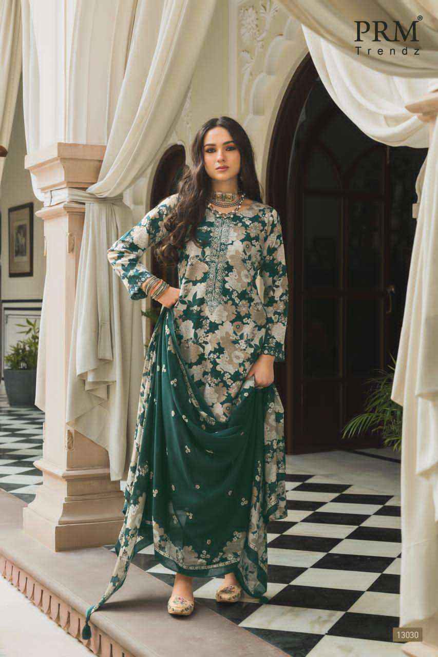 Prm Trendz Elnaz Pure Jam Silk Ladies Dress Salwar Kameez Wholesale Rate ( 6 Pcs Catalog )