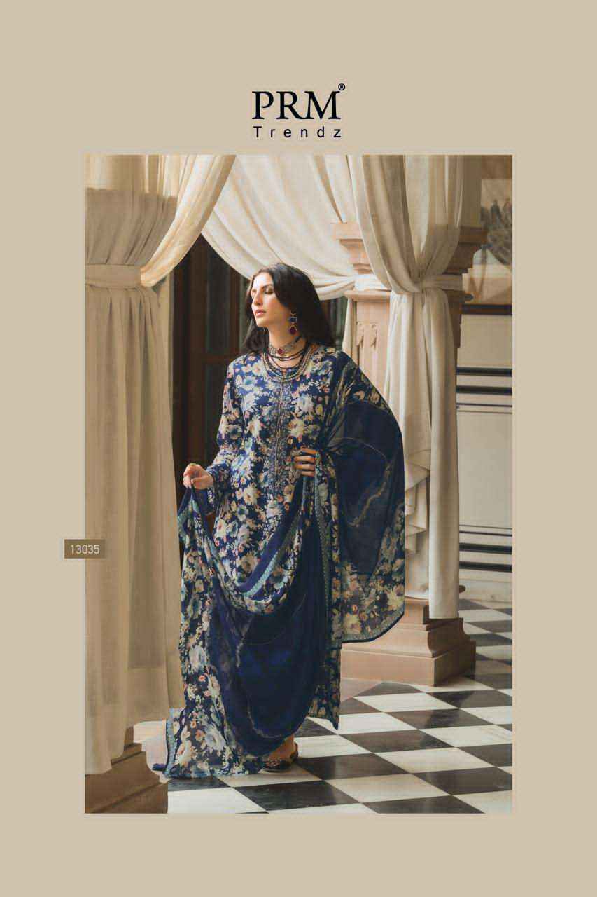 Prm Trendz Elnaz Pure Jam Silk Ladies Dress Salwar Kameez Wholesale Rate ( 6 Pcs Catalog )