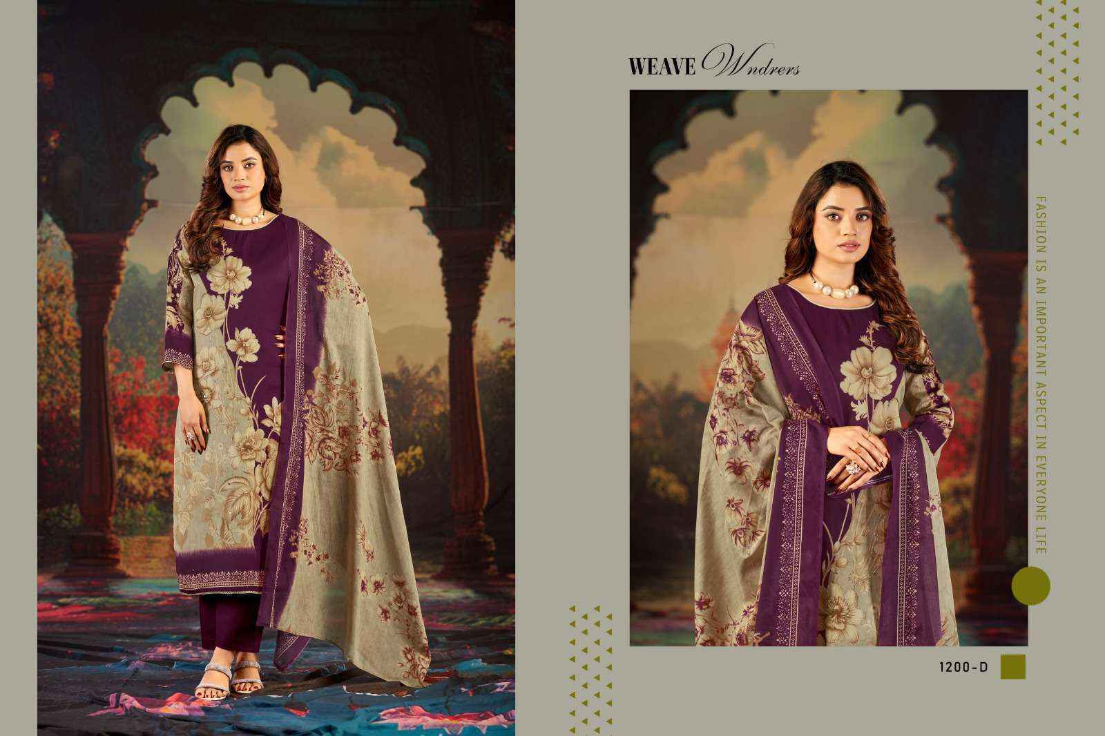 Radhika Fashion Azara Kayka Jam Cotton Dress Material Wholesale Price ( 4 pcs Catalogue )