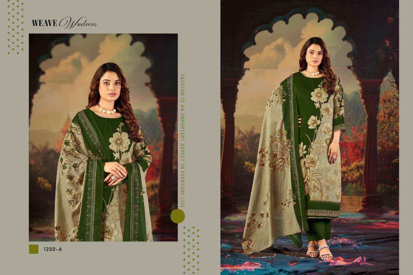 Radhika Fashion Azara Kayka Jam Cotton Dress Material Wholesale Price ( 4 pcs Catalogue )