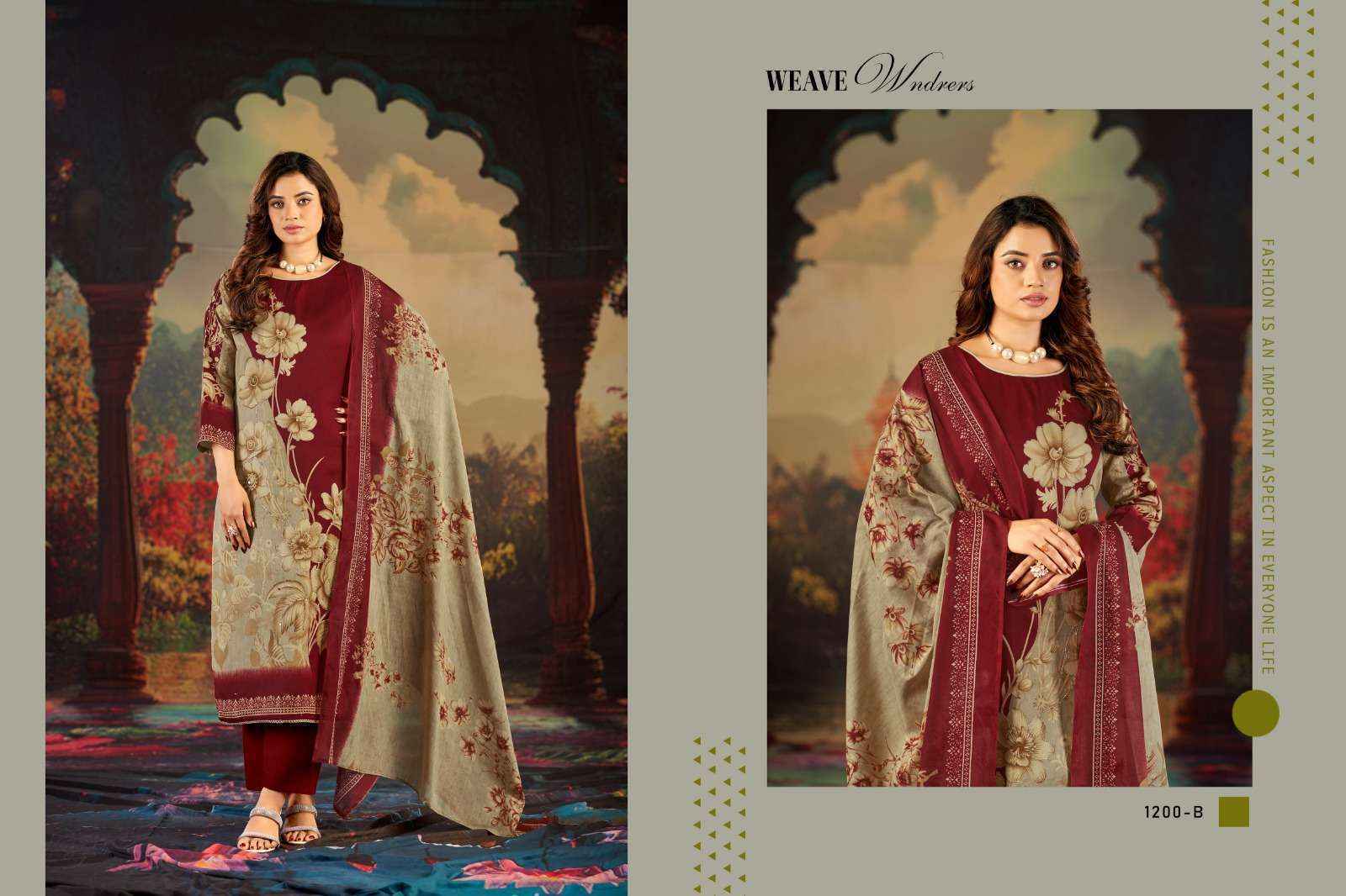 Radhika Fashion Azara Kayka Jam Cotton Dress Material Wholesale Price ( 4 pcs Catalogue )