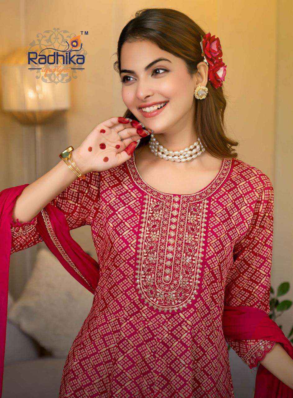 Radhika Lifestyle Prasang Vol 3 Havy Reyon Foil Anarkali Suiots Wholesale Price ( 6 Pcs Catalogue )