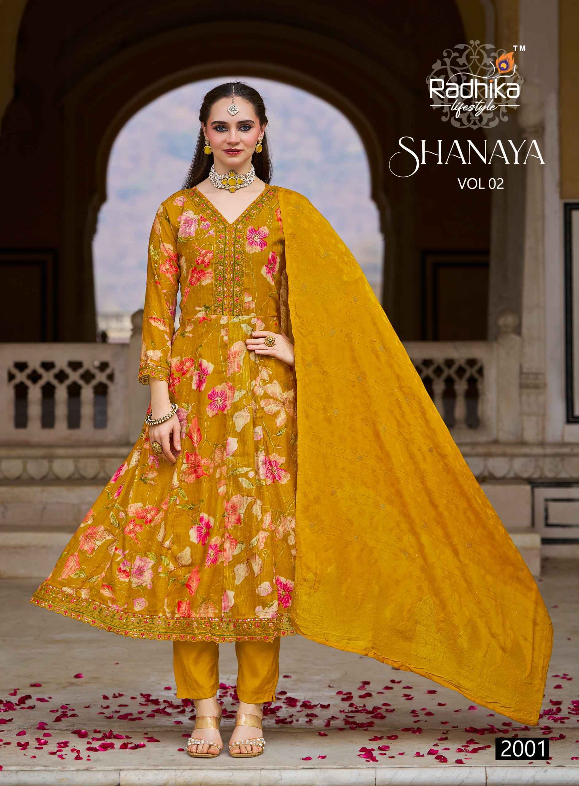 Radhika Lifestyle Shanaya Vol 2 Milano Kurti Combo Set Wholesale Rate ( 6 Pcs Catalog )