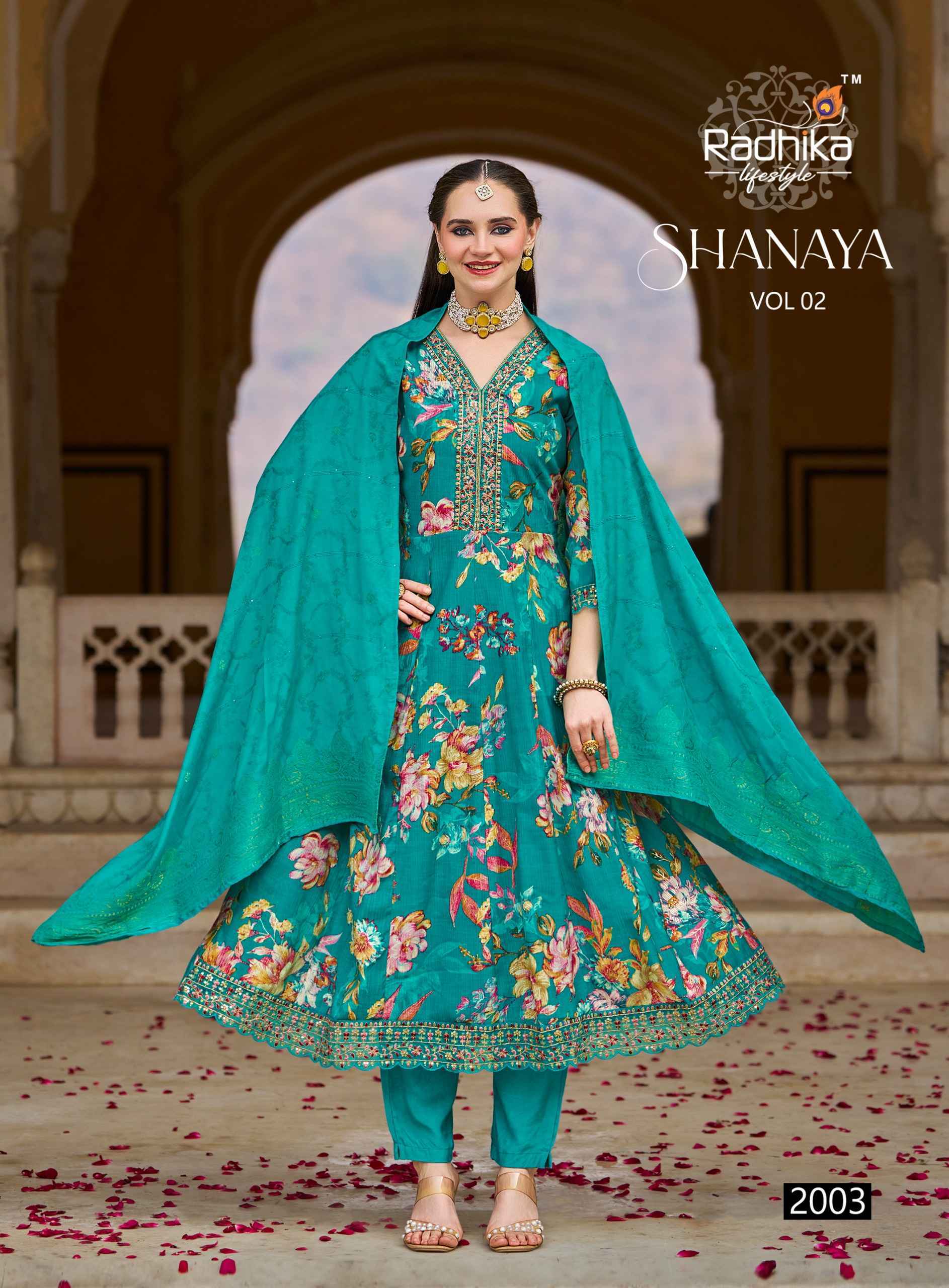 Radhika Lifestyle Shanaya Vol 2 Milano Kurti Combo Set Wholesale Rate ( 6 Pcs Catalog )