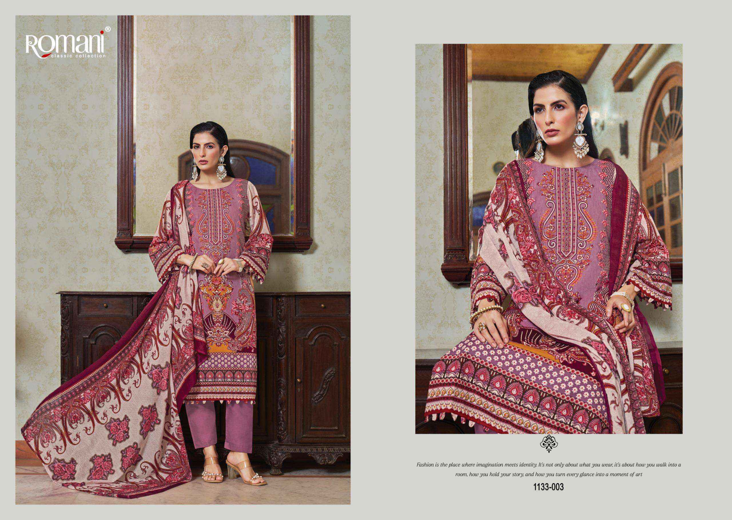 Romani Aarzu Vol 28 Cotton Dress Material Wholesale Price ( 8 pcs Catalogue )